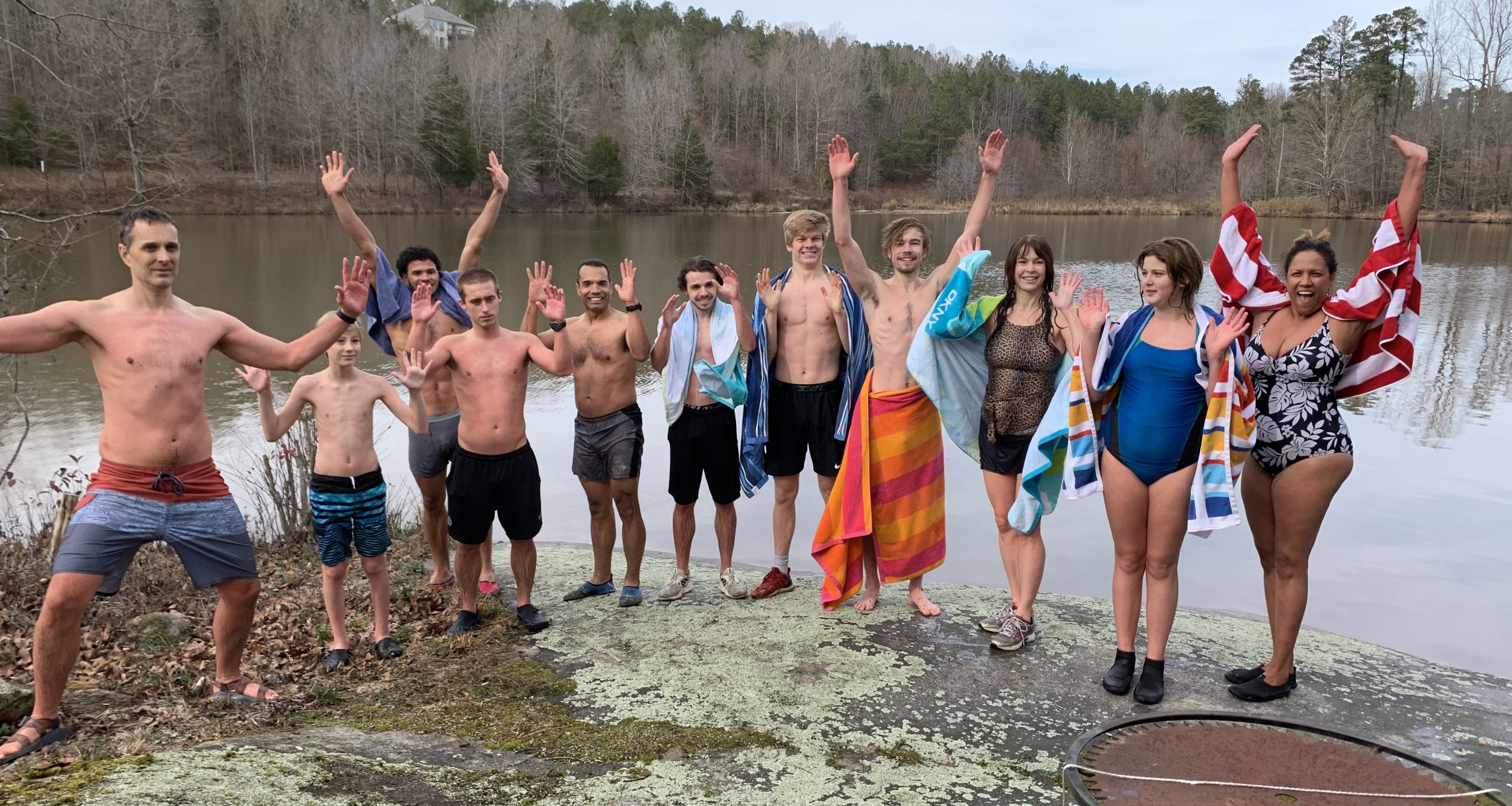 Cold plunge on New Years Day of 2021-cr
